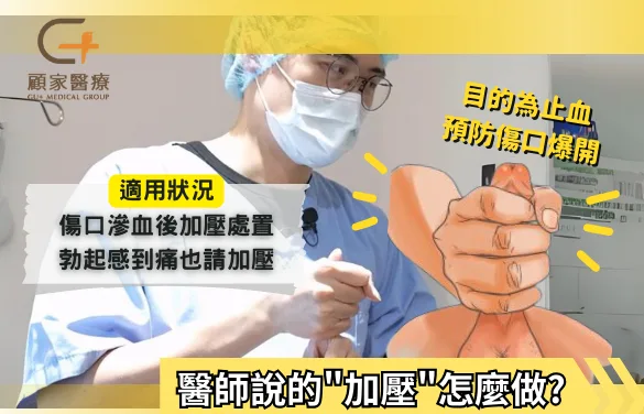 顧家泌尿科 割包皮加壓